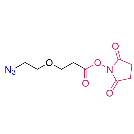 N3-PEG1-NHS