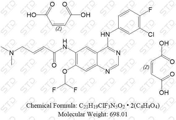 美法替尼马来酸盐  Mefatinib Maleate