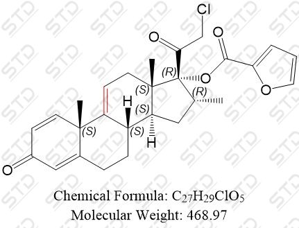 糠酸莫米松杂质9 (糠酸莫米松EP杂质A)   Mometasone Furoate Impurity 9 (Mometasone Furoate EP Impurity A)