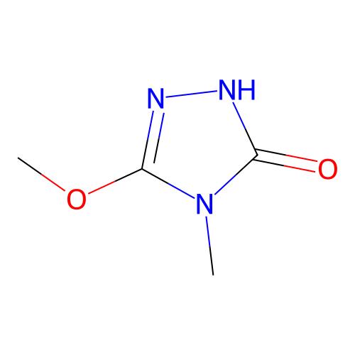 aladdin 阿拉丁 D725147 4-甲基-5-甲氧基-1,2,4-三唑啉-3-酮 135302-13-5 ≥98%