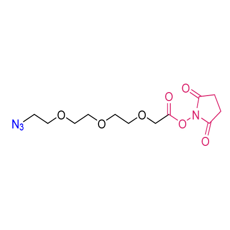 N3-PEG3-CH2COO-NHS
