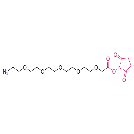 N3-PEG5-CH2COO-NHS