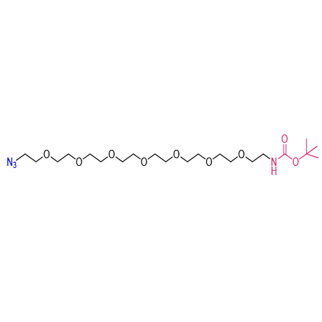 N3-PEG7-Boc-NH