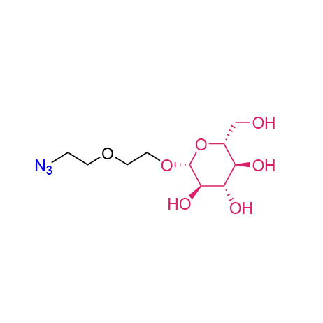 N3-PEG2-beta-D-glucose