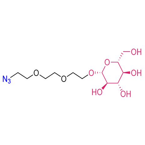 N3-PEG3-beta-D-glucose