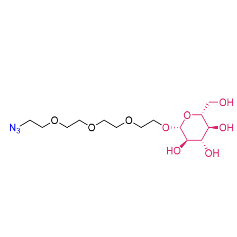 N3-PEG4-beta-D-glucose