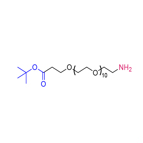NH2-PEG11-COOtBu