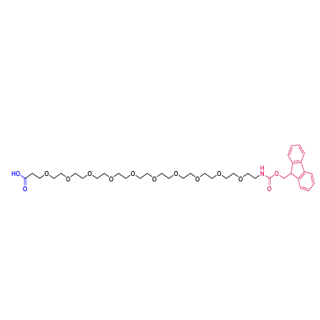 Fmoc-N-amido-PEG10-PA