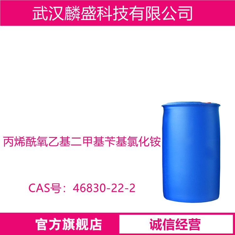 丙烯酰氧乙基二甲基苄基氯化铵 46830-22-2 阳离子单体DABC 75%溶液