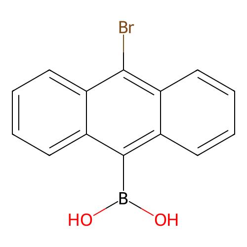aladdin 阿拉丁 B665797 10-溴蒽-9-硼酸（含不等量的酸酐） 641144-16-3 97%