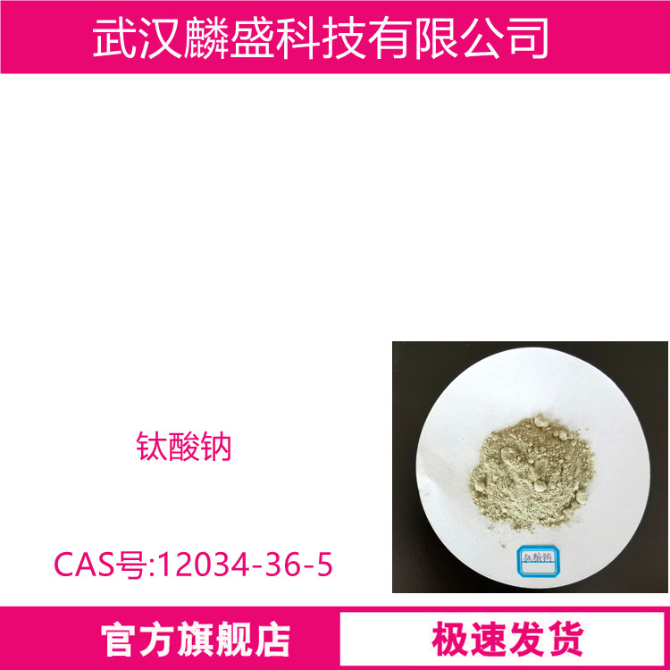 钛酸钠 12034-36-5 偏钛酸钠盐 含量99%用于催化、吸附和湿敏传感器等领域