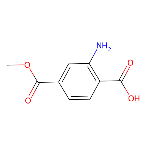 aladdin 阿拉丁 A195353 2-氨基-4-甲氧基羰基苯甲酸 85743-02-8 ≥97%