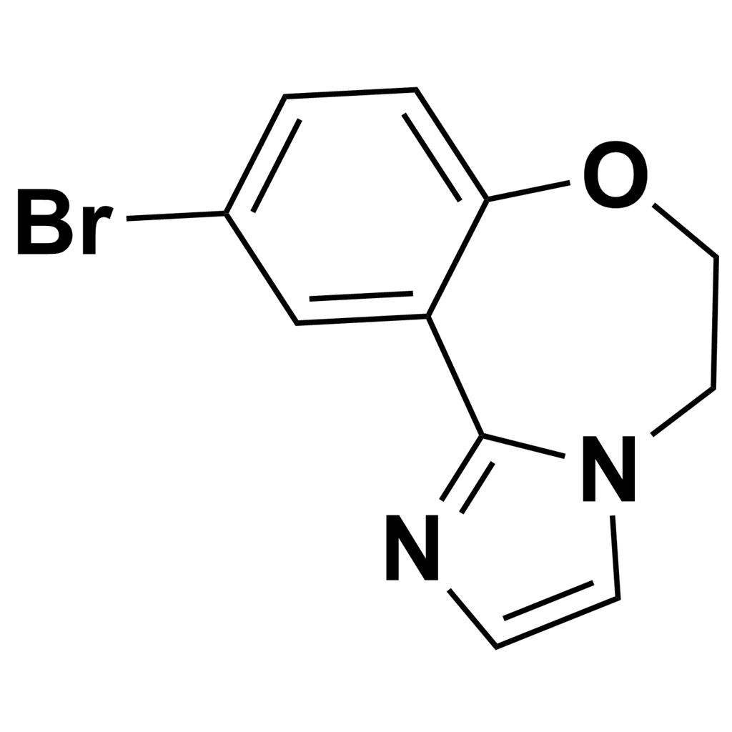  10-溴-5,6-二氢苯并[f]咪唑并[1,2-d][1,4]氧氮杂卓 