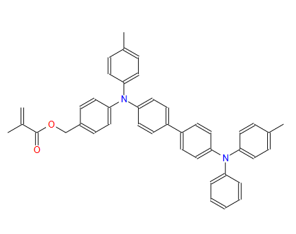 2-Propenoic acid, 2-methyl-, [4-[(4-methylphenyl)[4'-[(4-methylphenyl)phenylamino][1,1'-biphenyl]-4-yl]amino]phenyl]methyl ester