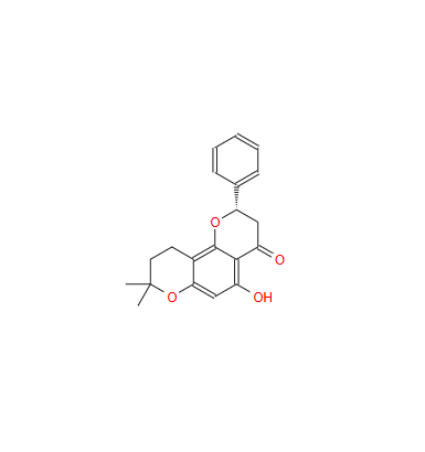 (S)-2,3,9,10-四氢-5-羟基-8,8-二甲基-2-苯基-4H,8H-苯并[1,2-B:3,4-B']二吡喃-4-酮