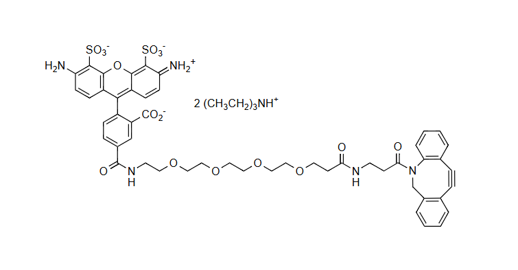 AF488 四聚乙二醇 二苯并环辛炔，AF488 PEG4 DBCO，Alexa Fluor488 PEG4 DBCO