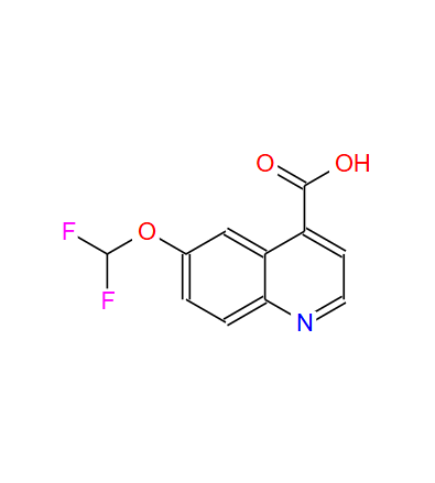4-Quinolinecarboxylic acid, 6-(difluoromethoxy)-