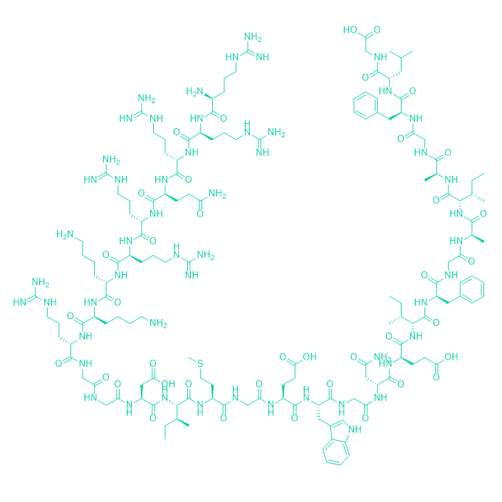递送剂多肽TAT-HA2 Fusion Peptide/923954-79-4/TAT-HA2 Fusion Peptide