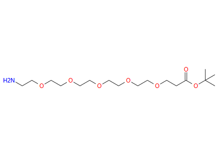 氨基-五聚乙二醇-丙酸叔丁酯；1446282-18-3；Amino-PEG5-Boc