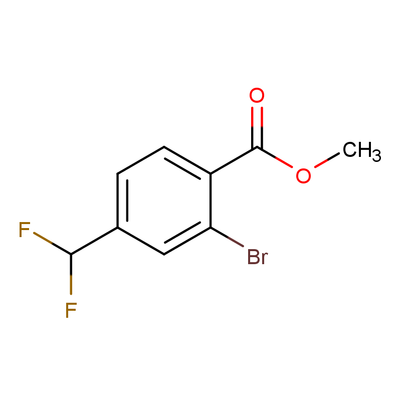 2-溴-4-二氟甲基苯甲酸甲酯 2091157-39-8