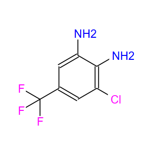 132915-80-1；3-氯-4,5-二氨基三氟甲苯；3-CHLORO-4,5-DIAMINOBENZOTRIFLUORIDE
