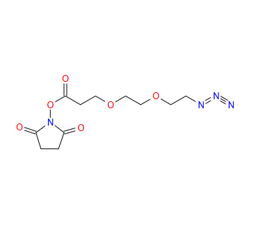 叠氮-二聚乙二醇-琥珀酰亚胺酯；1312309-64-0；azido-PEG2-NHS ester