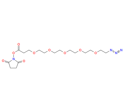 叠氮-五聚乙二醇-琥珀酰亚胺酯；1433996-86-1；azido-PEG5-NHS ester