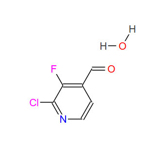 1196156-07-6；2-氯-3-氟吡啶-4-甲醛水合物；2-Chloro-3-fluoro-4-pyridinecarboxaldehyde hydrate