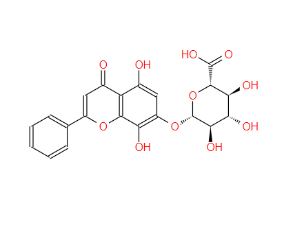 119152-50-0  去甲汉黄芩素-7-O-葡萄糖醛酸苷