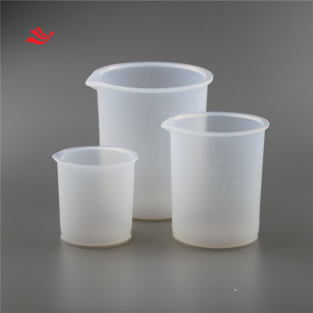 PFA烧杯聚四氟乙烯烧杯100ml250ml含PFA盖刻度清晰耐强酸强碱