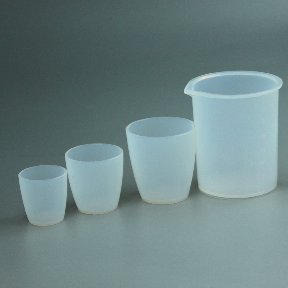 PFA烧杯聚四氟乙烯烧杯100ml250ml含PFA盖刻度清晰耐强酸强碱