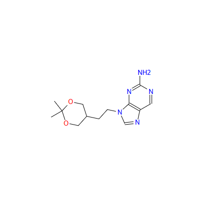 9-[2-(2,2-Dimethyl-1,3-dioxan-5-yl)ethyl]-9H-purin-2-amine