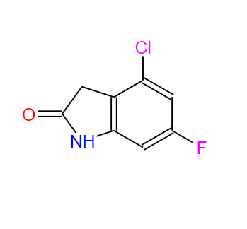 2H-Indol-2-one, 4-chloro-6-fluoro-1,3-dihydro-   1690939-73-1