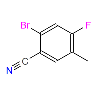 916792-07-9；2-溴-4-氟-5-甲基苯腈；2-BROMO-4-FLUORO-5-METHYLBENZONITRILE