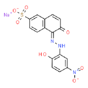 6 - 羟基 - 5-[(2 - 羟基 - 5 - 硝基苯基) 偶氮] 萘 - 2 - 磺酸钠