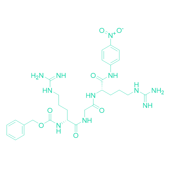 凝血酶发色底物S-2238/113711-77-6/Cbz-D-Arg-Gly-Arg-pNA