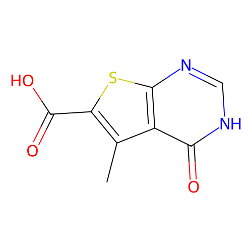 aladdin 阿拉丁 M340581 5-甲基-4-氧代-3,4-二氢噻吩并[2,3-d]嘧啶-6-羧酸 101667-97-4 ≥97%