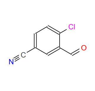 105191-41-1；4-氟-3-甲酰基苯腈；4-CHLORO-3-FORMYL-BENZONITRILE