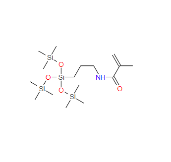 (3-甲基丙烯酰胺丙基)三(三甲基硅氧基) 硅烷  115257-95-9