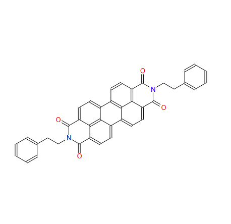 2,9-二(2-苯乙基)蒽并[2,1,9-DEF:6,5,10-D’E’F’]二异喹啉-1,3,8,10(2H,9H)-四酮