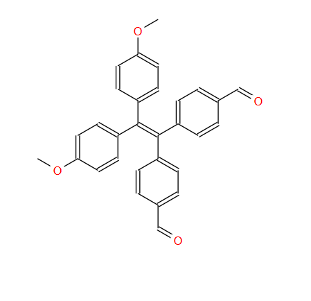 4,4'-(2,2-双(4-甲氧基苯基)乙烯-1,1-二基)二苯甲醛 2165348-28-5  稳定供货