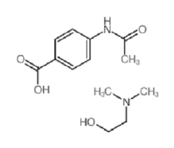 2-二甲氨基乙醇-4-乙酰氨基苯甲酸盐，3635-74-3