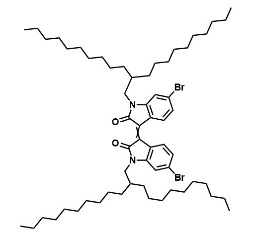 6,6'-二溴-1,1'-双(2-癸基十二烷基)-[3,3'-联吲哚啉烯]-2,2'-二酮