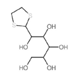 D-葡萄糖, 乙烯二硫代缩醛 	3650-65-5
