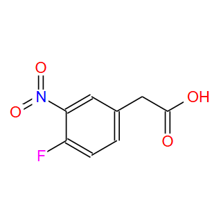 192508-36-4；3-硝基-4-氟苯乙酸；(4-FLUORO-3-NITROPHENYL)ACETIC ACID