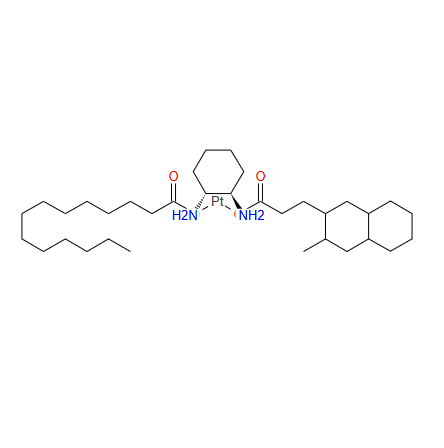 铂,(1,2-环己烷二胺-ΚN,ΚN')双(十四烷酰基-ΚO)-,(SP-4-2)-