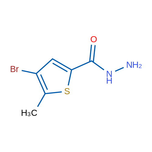4-溴-5-甲基-2-噻吩甲酰肼