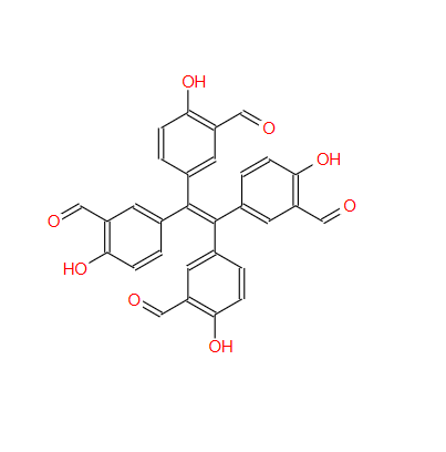 5,5',5'',5'''-(乙烯-1,1,2,2-四基)四(2-羟基苯甲醛) 2036328-15-9
