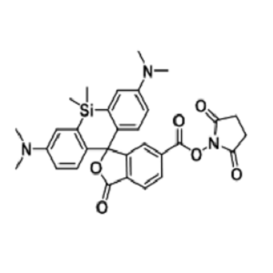 1808181-14-7，SiR-NHS ester，硅基罗丹明-琥珀酰亚胺酯