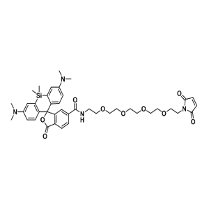 SiR-PEG4-Maleimide，硅基罗丹明-四聚乙二醇-马来酰亚胺